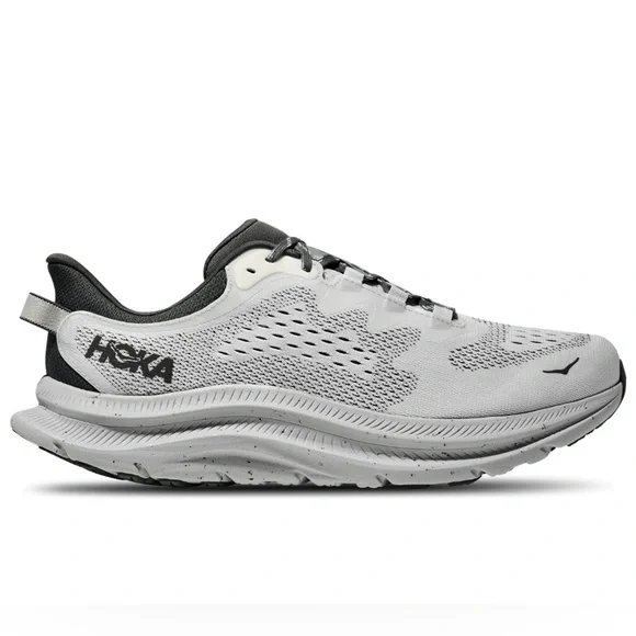 Hoka 🔥 Kawana 2 Grey / Black Running Shoes 1147930 CRDS Men’s Size 14 - Picture 2 of 9